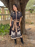 Sydney Shirtdress: Oasis Black