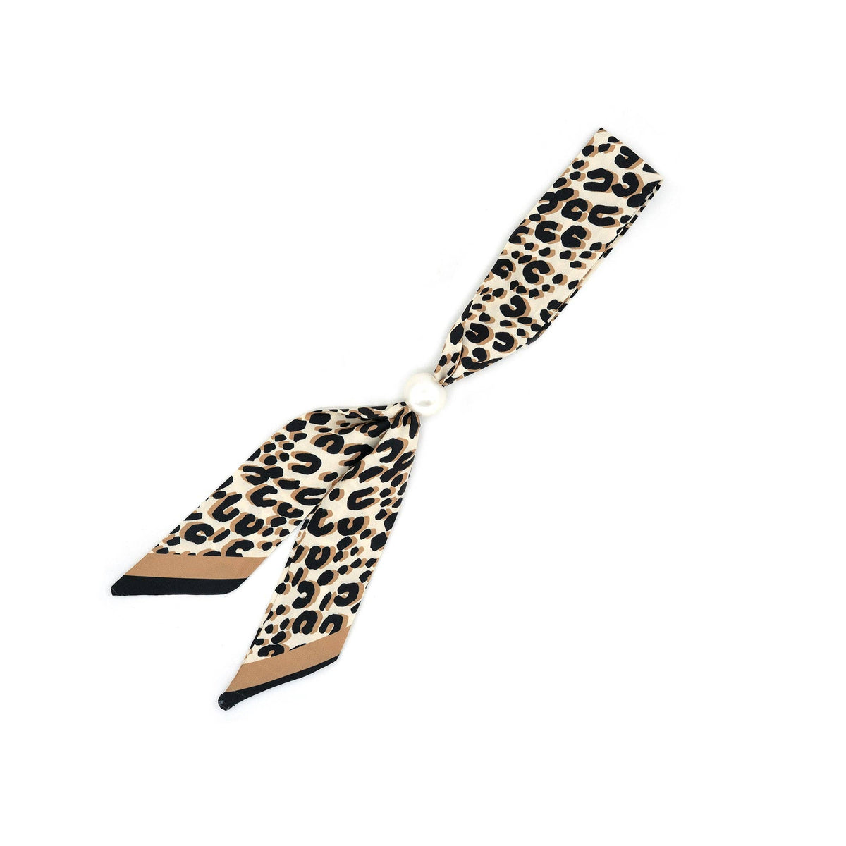 Cheetah Pearl Scarf