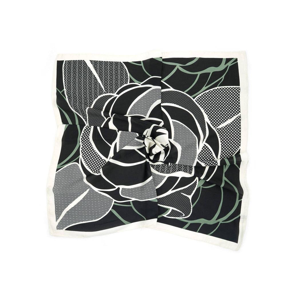Rustic Rose Print Scarf