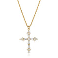 Queen's Cross Necklace- Gold