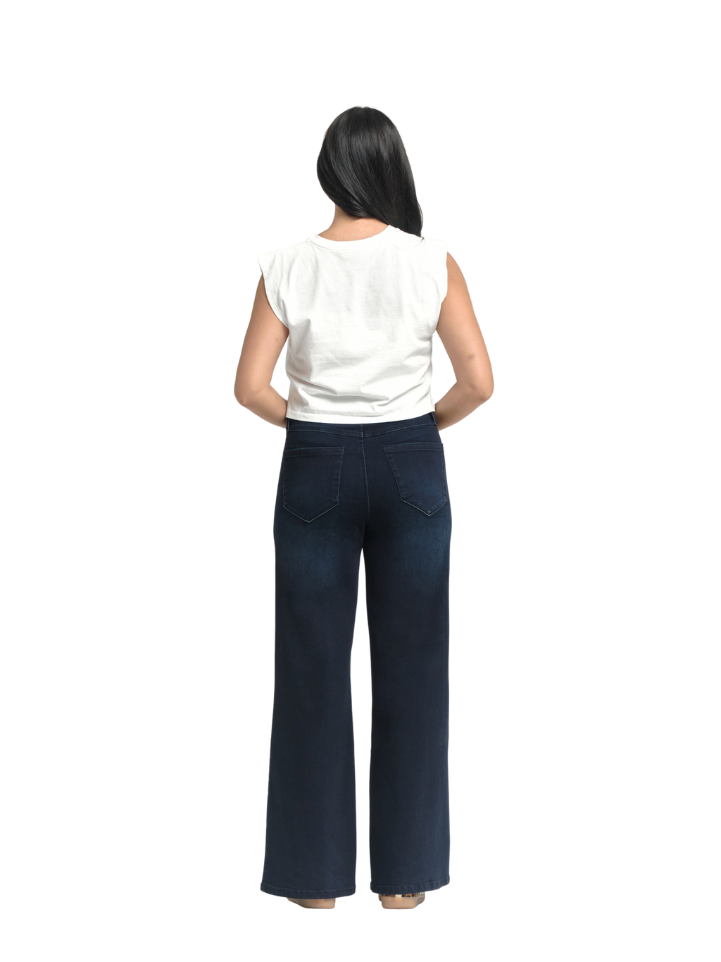 30" Better Butter Wide Leg Jean in Yanique