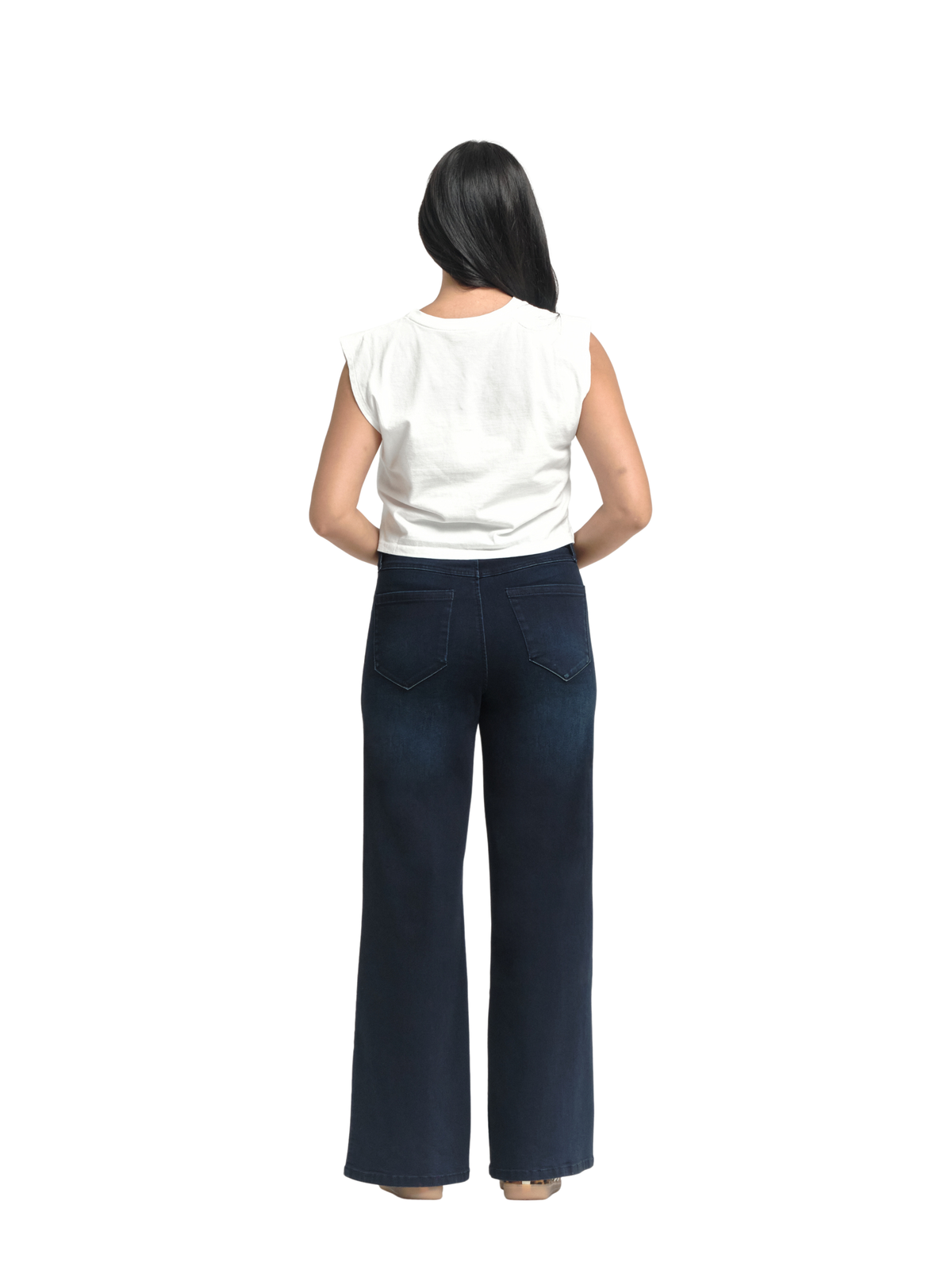 30" Better Butter Wide Leg Jean in Yanique