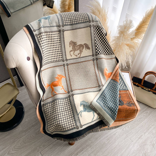 Black Equine Rearing Reversible Wrap