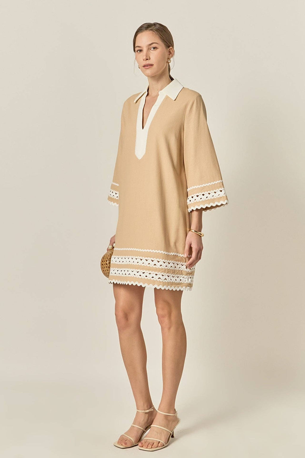 The Ric Rac Tunic Mini Dress