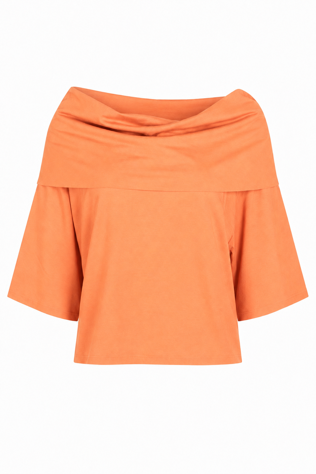 Pima Cotton Jackie O Top: Creamsicle - One Size Fits All
