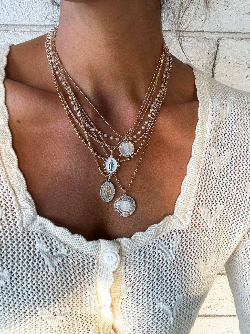 Pearl Trio Necklace