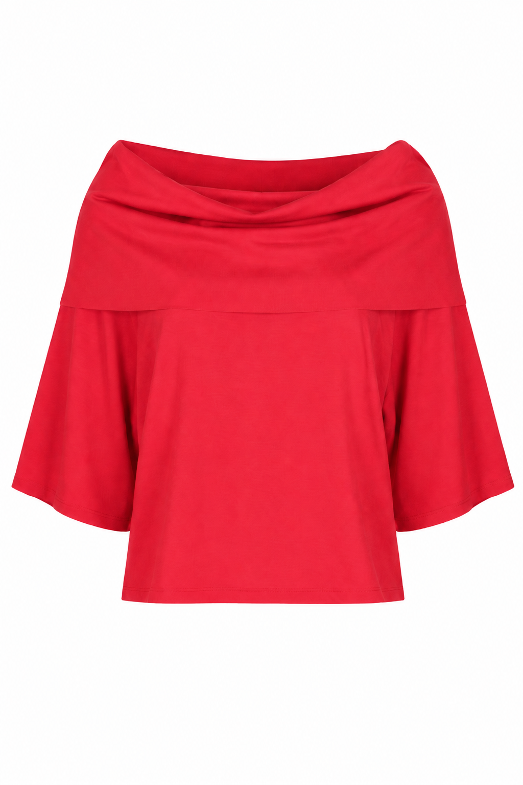 Pima Cotton Jackie O Top: Chili - One Size Fits All