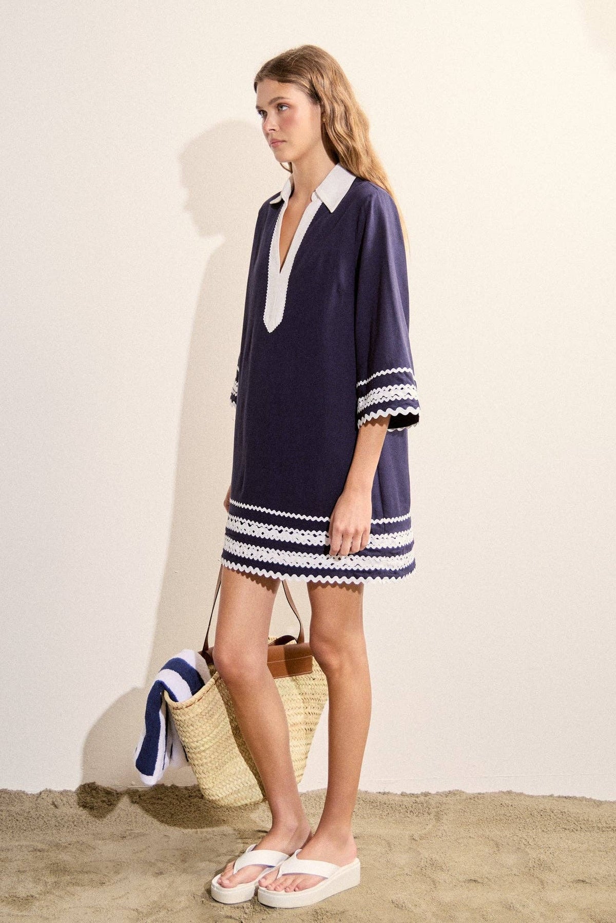 The Ric Rac Tunic Mini Dress
