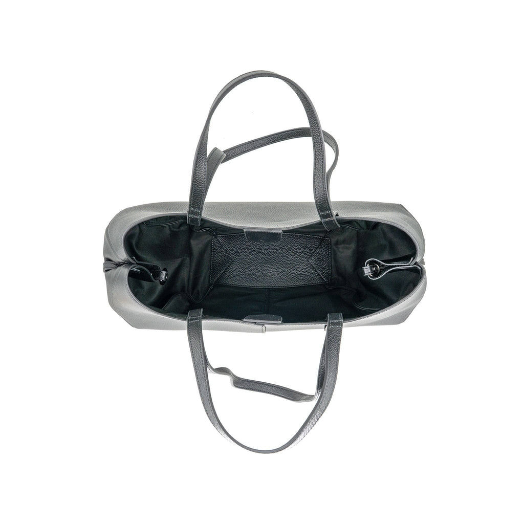 Italian Leather Snake Tote