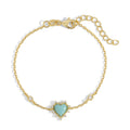 Heart of Trust Bracelet- Turquoise