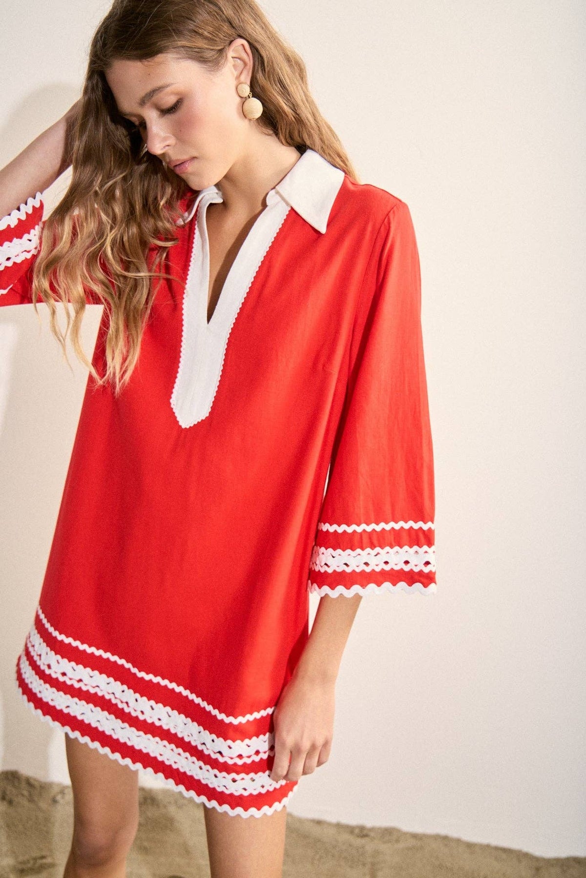The Ric Rac Tunic Mini Dress