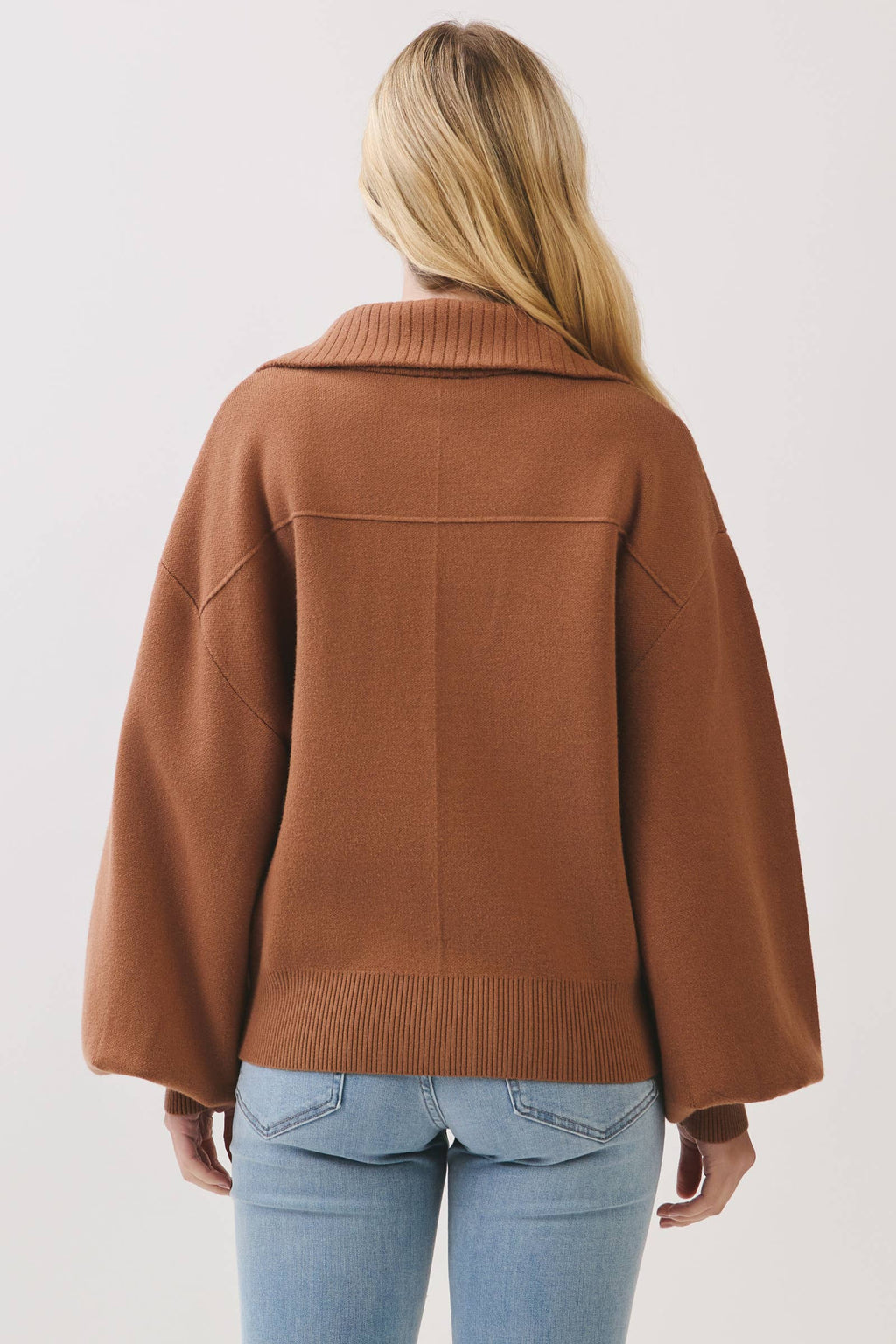 Sweater Bomber Jacket