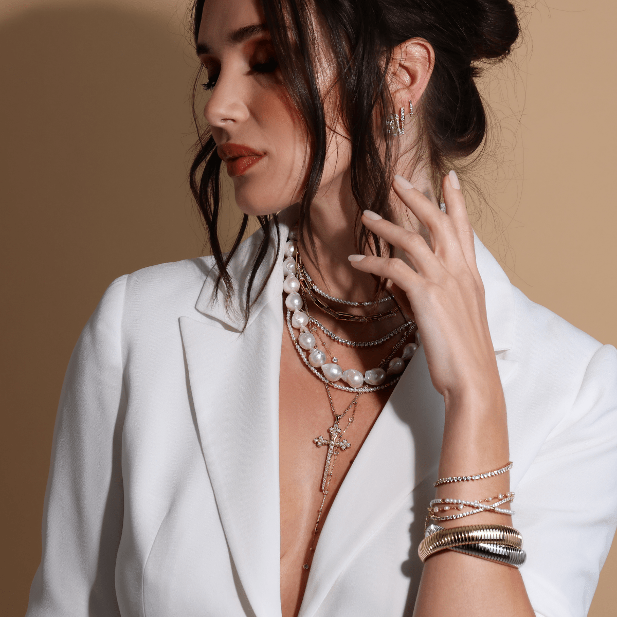Islander Pearl Bracelet- Gold