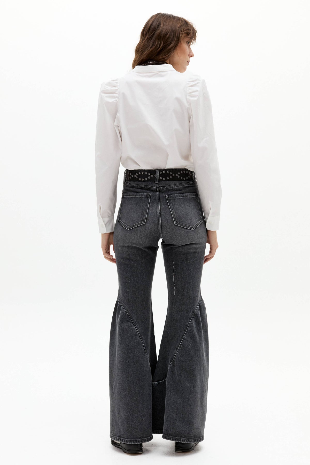 Lilium Poplin Shirt: Off-white