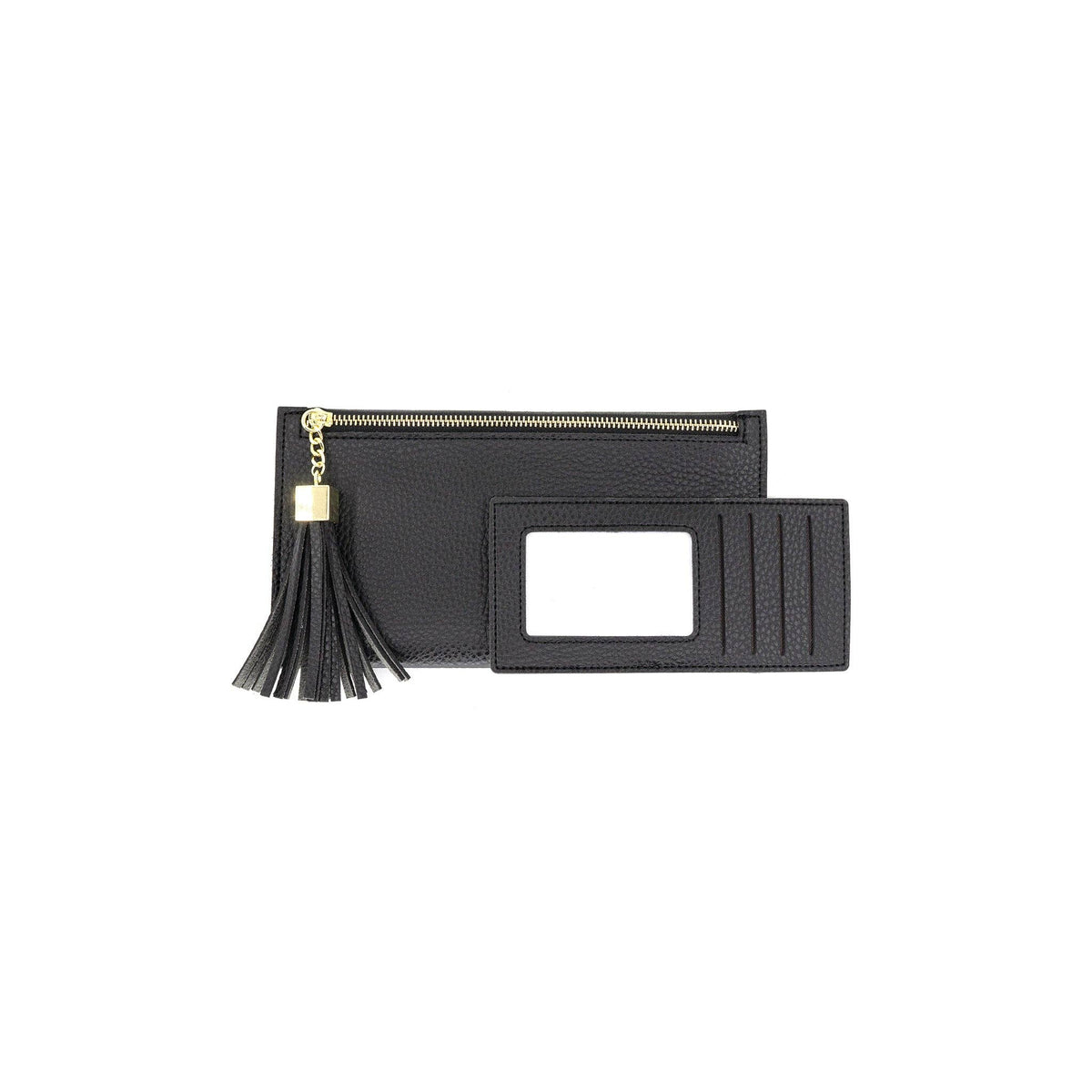 Fringe Zipper Wallet