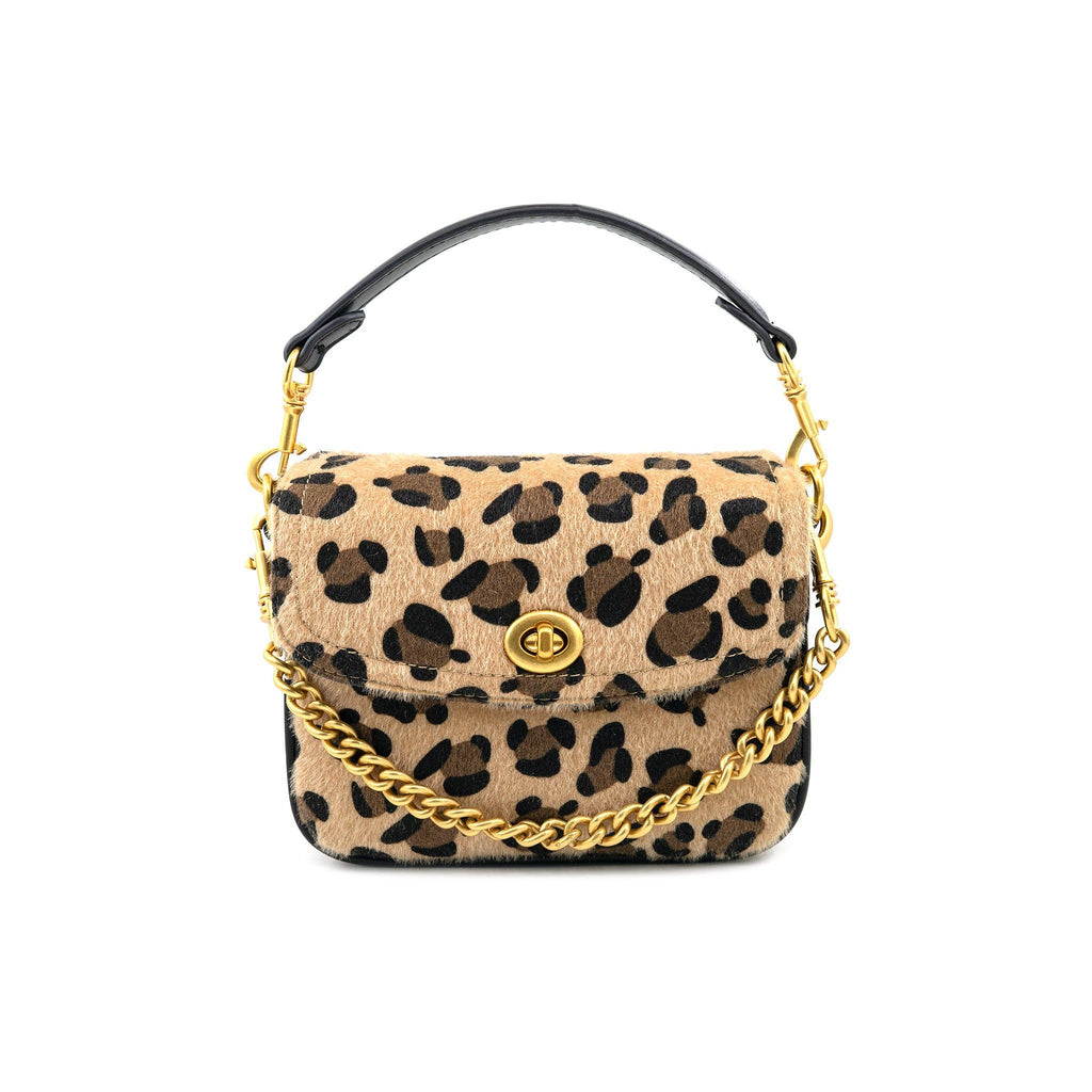 Gold Leopard Handbag