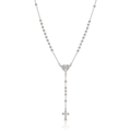 Heart of Devotion Rosary- Silver