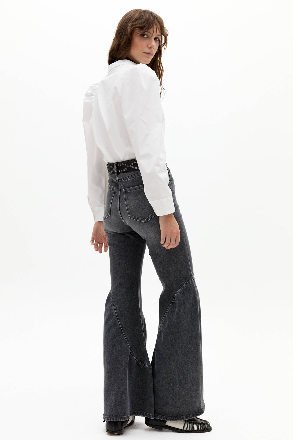 Lilium Poplin Shirt: Off-white