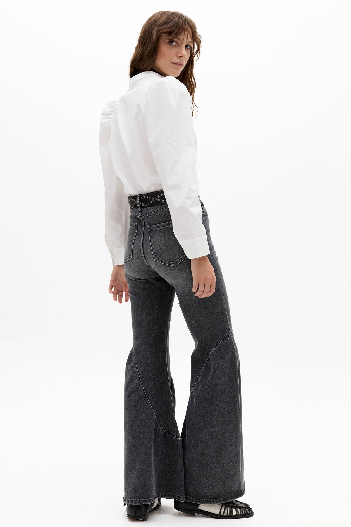 Lilium Poplin Shirt: Off-white