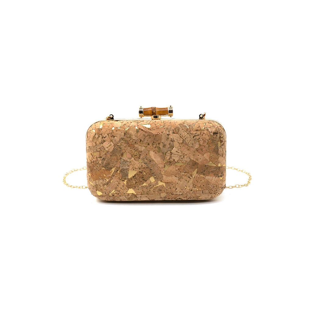 Wine o'clock Cork Clutch