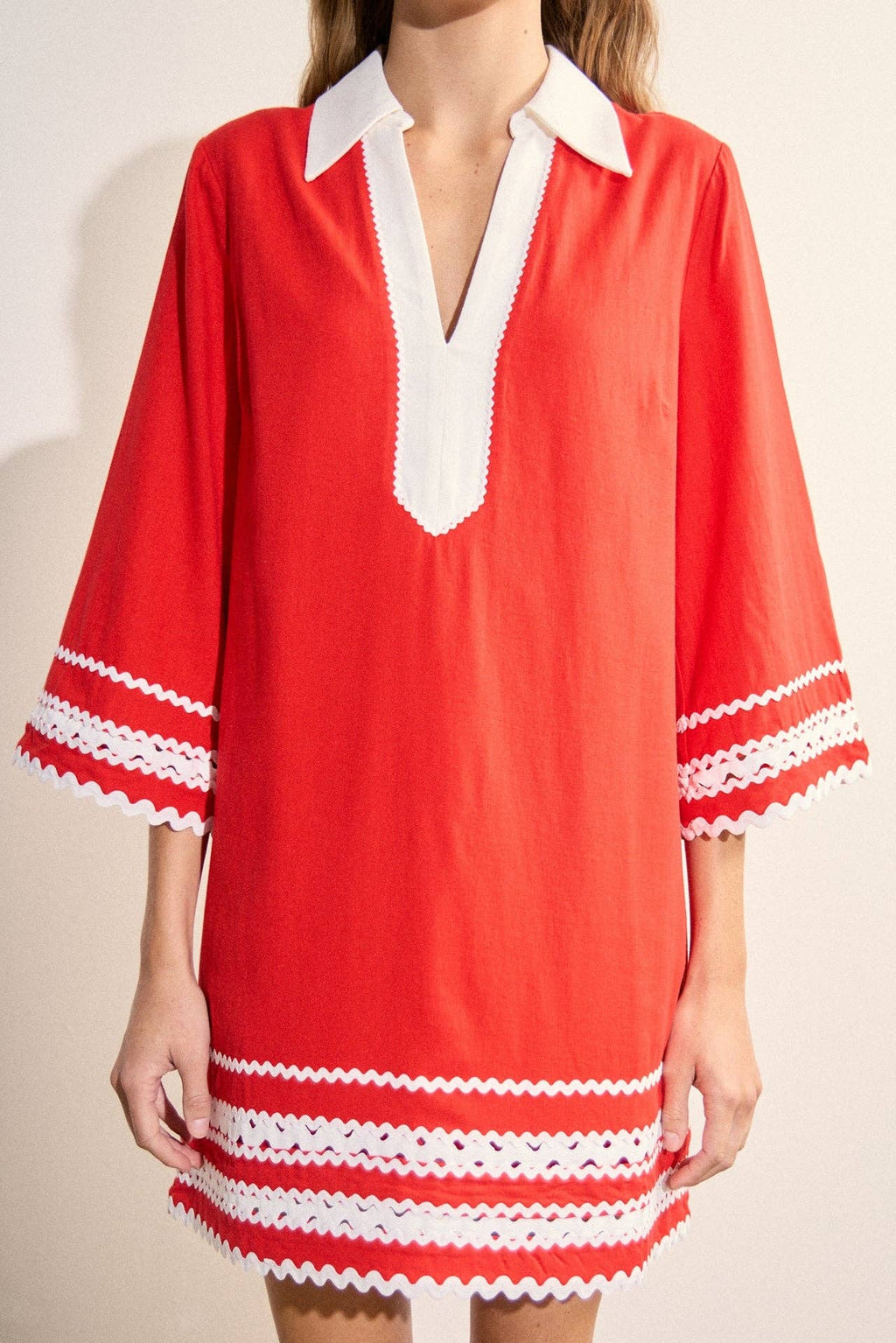 The Ric Rac Tunic Mini Dress
