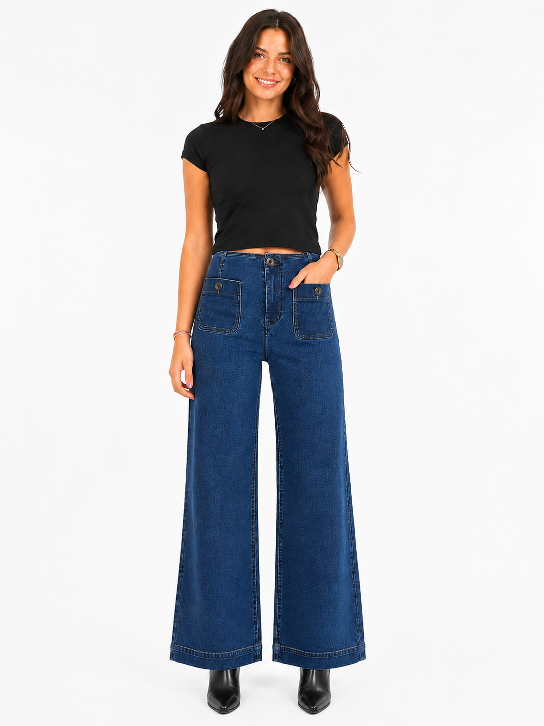 28'' Petite Better Butter Wide Leg w/ Sailor Pockets