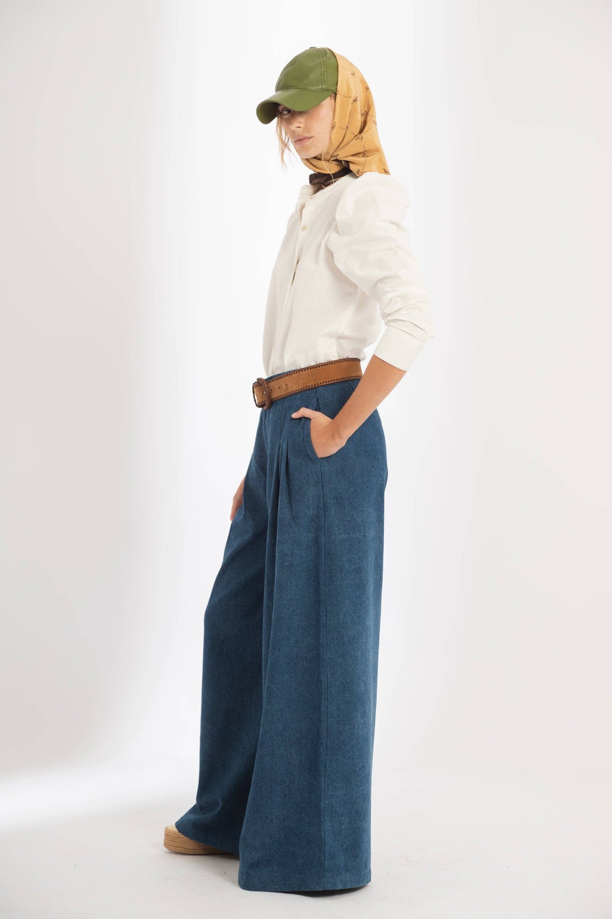 Lilium Poplin Shirt: Off-white