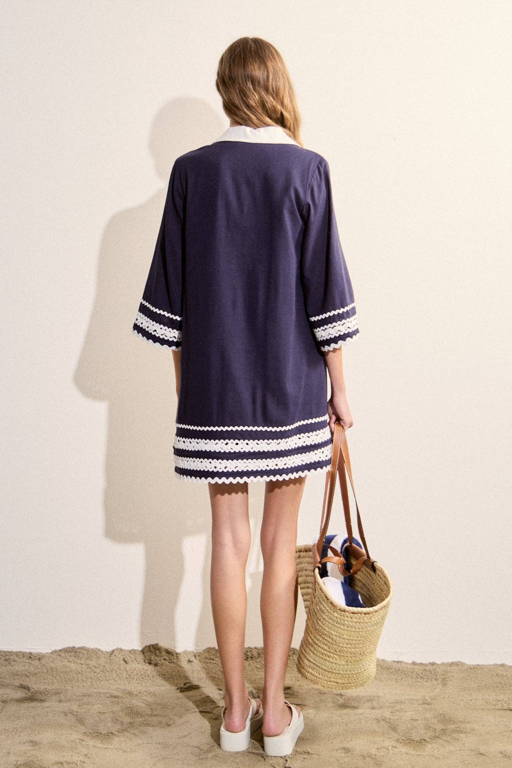 The Ric Rac Tunic Mini Dress