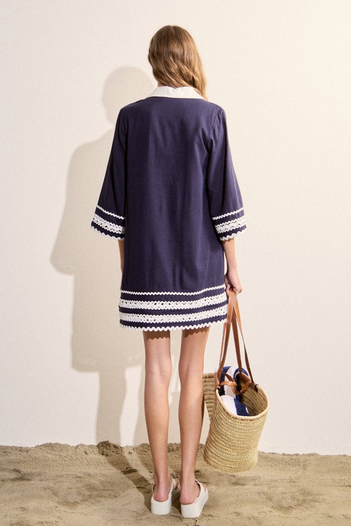 The Ric Rac Tunic Mini Dress