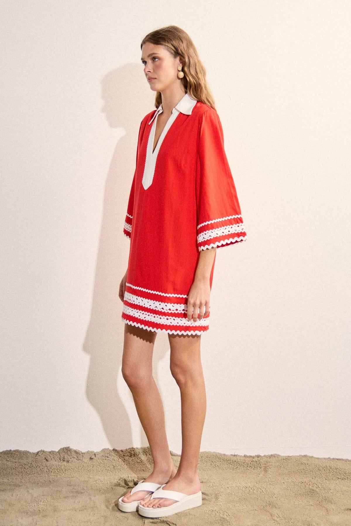 The Ric Rac Tunic Mini Dress
